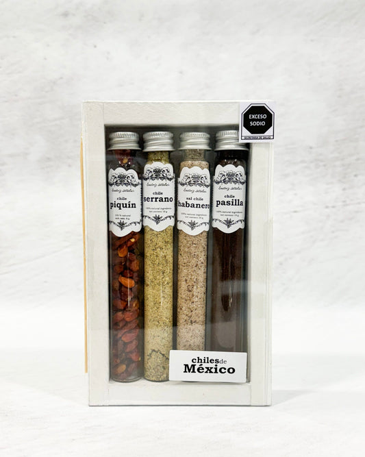 Chiles de México (Set de 4)